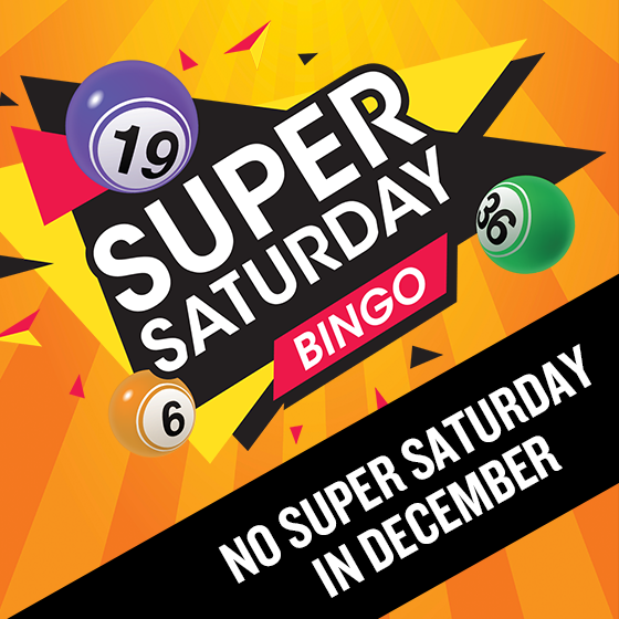 Super Saturday Bingo